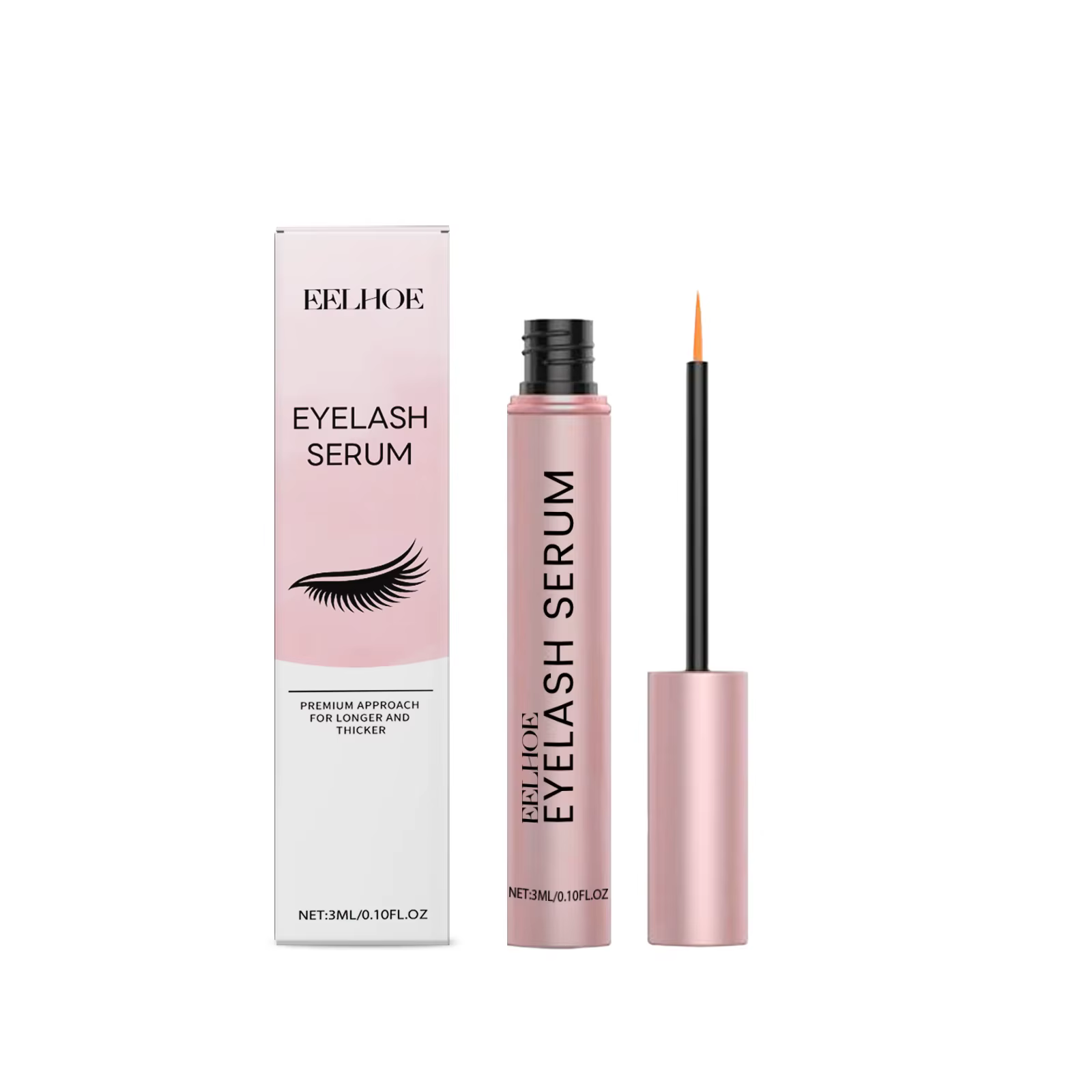 EELHOE Mascara hydratant Essence allonger les cils favoriser la croissance des cils plus épais Curli