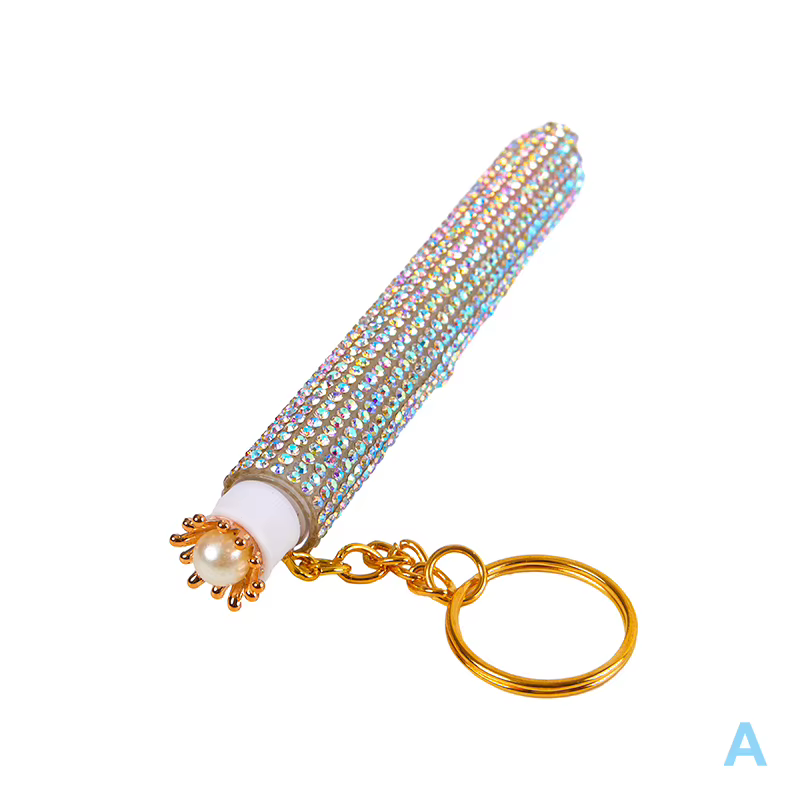 Tube AfricMascara Réutilisable avec Baguette à Cils, Or, JOMicro, Nettoyant pour Cils, Mini Brosses