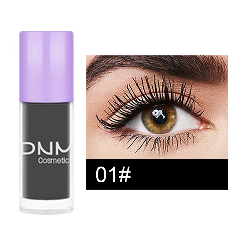 Mascara waterproof à séchage rapide, 12 pièces, extension de cils, boucles, bleu, rouge, violet, noi