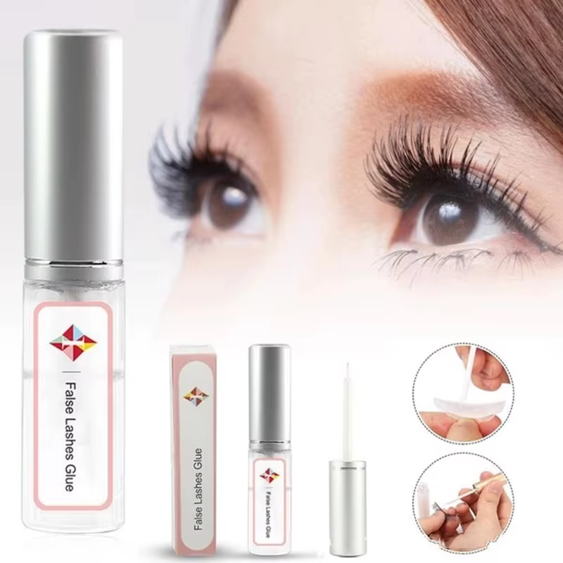 Colle transparente pour extensions de faux-cils, 7ml, imperméable, adhésif pour permanente, outils d