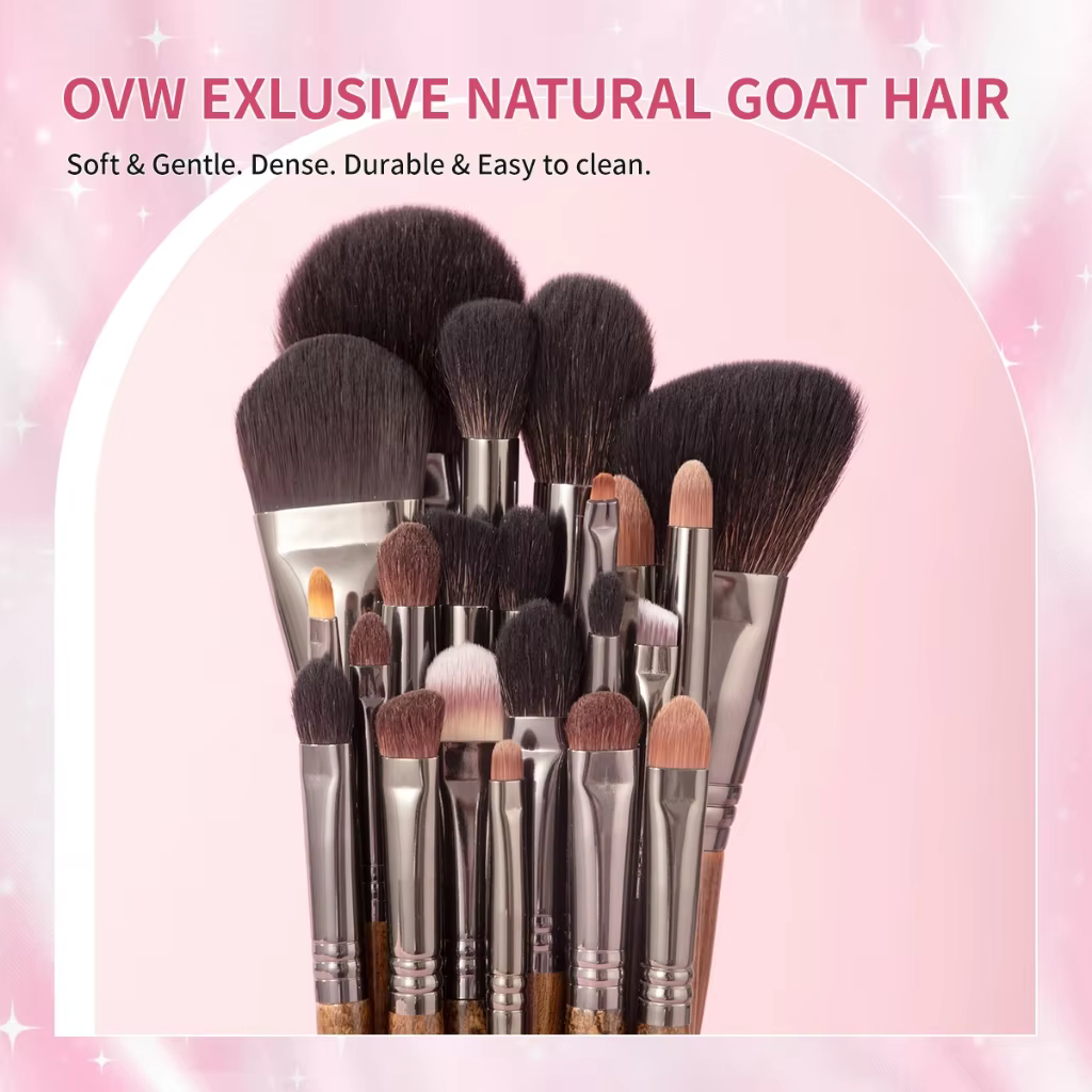 OVW ensemble de pinceaux de maquillage pinceau de maquillage professionnel pour fond de teint visage