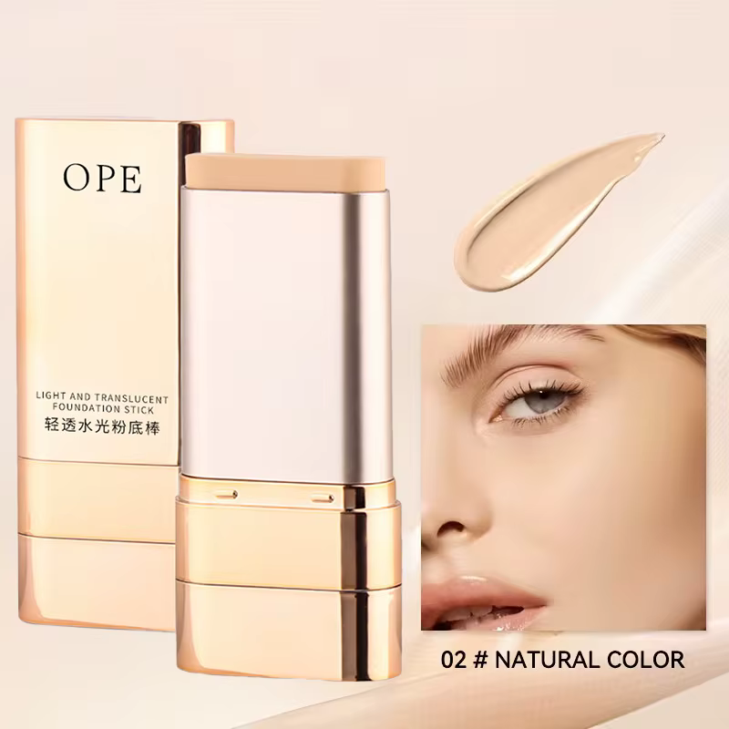 Stick de fond de teint Dewy Glow | Texture crème légère, longue tenue, application rapide, peau na