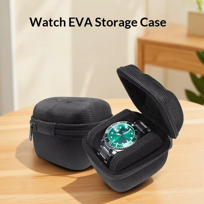 Étui rigide en EVA avec coussin en velours pour Black Watch, stockage sécurisé et transport
