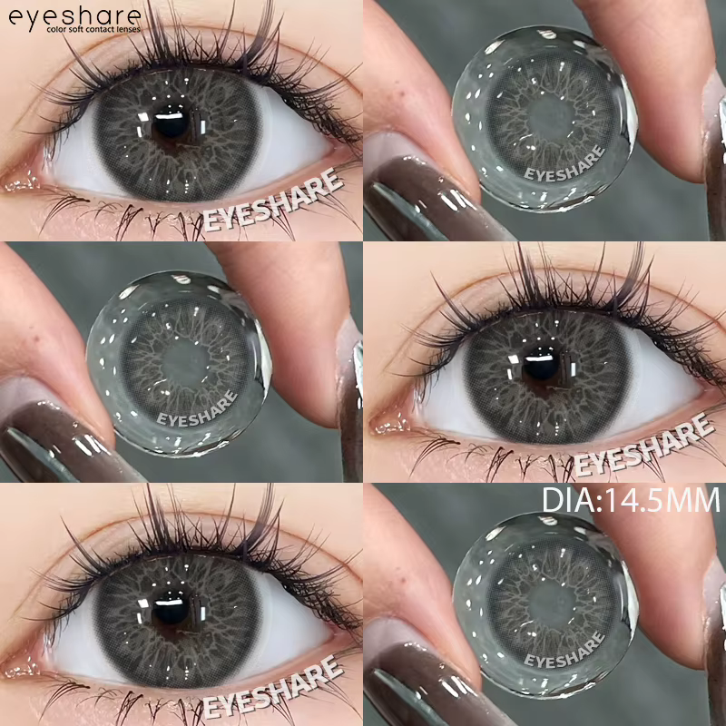 EYESHARE LOIRE série lentilles de Contact colorées pour les yeux lentilles bleues yeux bruns gris be