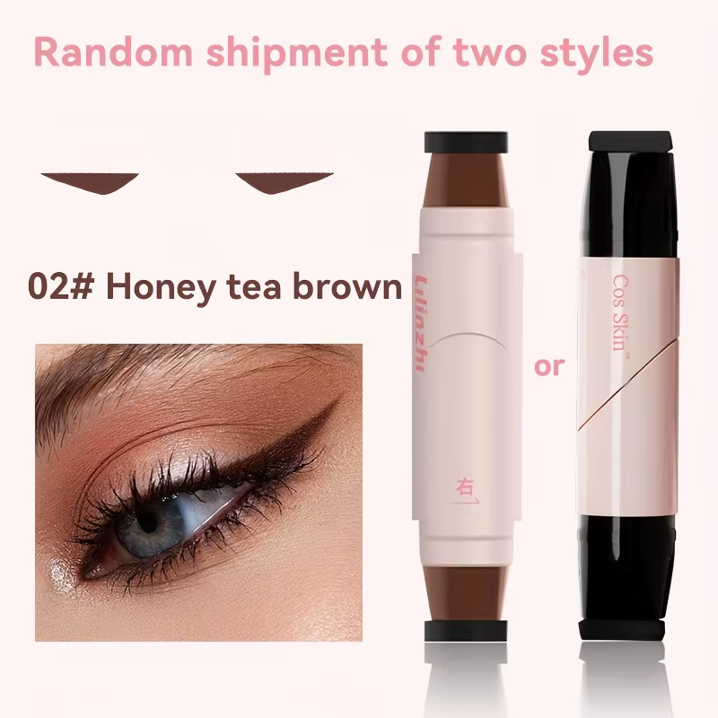 Stylo tampon Eyeliner rotatif, longue durée, imperméable et résistant à la sueur, Application à une 