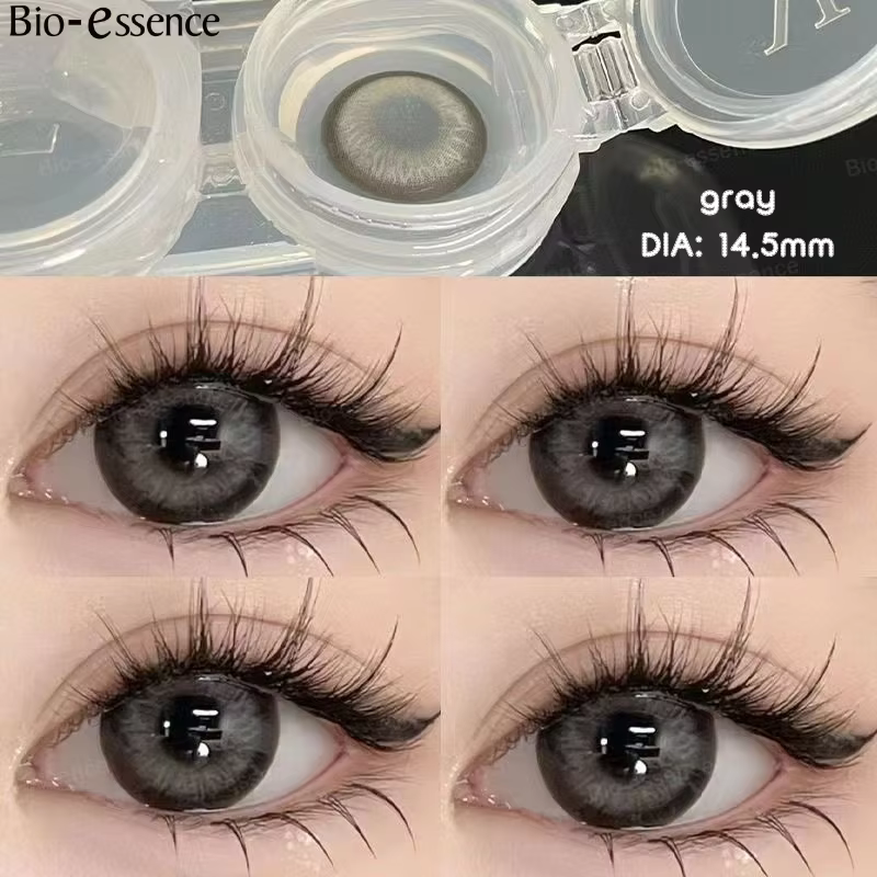 1 paire de lentilles colorées lentilles naturelles coréennes lentilles souples confortables yeux de 