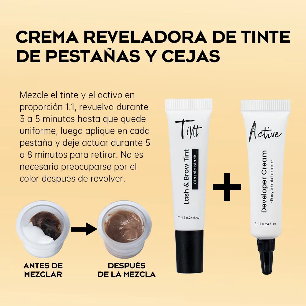 Gollee classique noir naturel cils levage Perm traitement ensemble de maquillage cils et sourcils te
