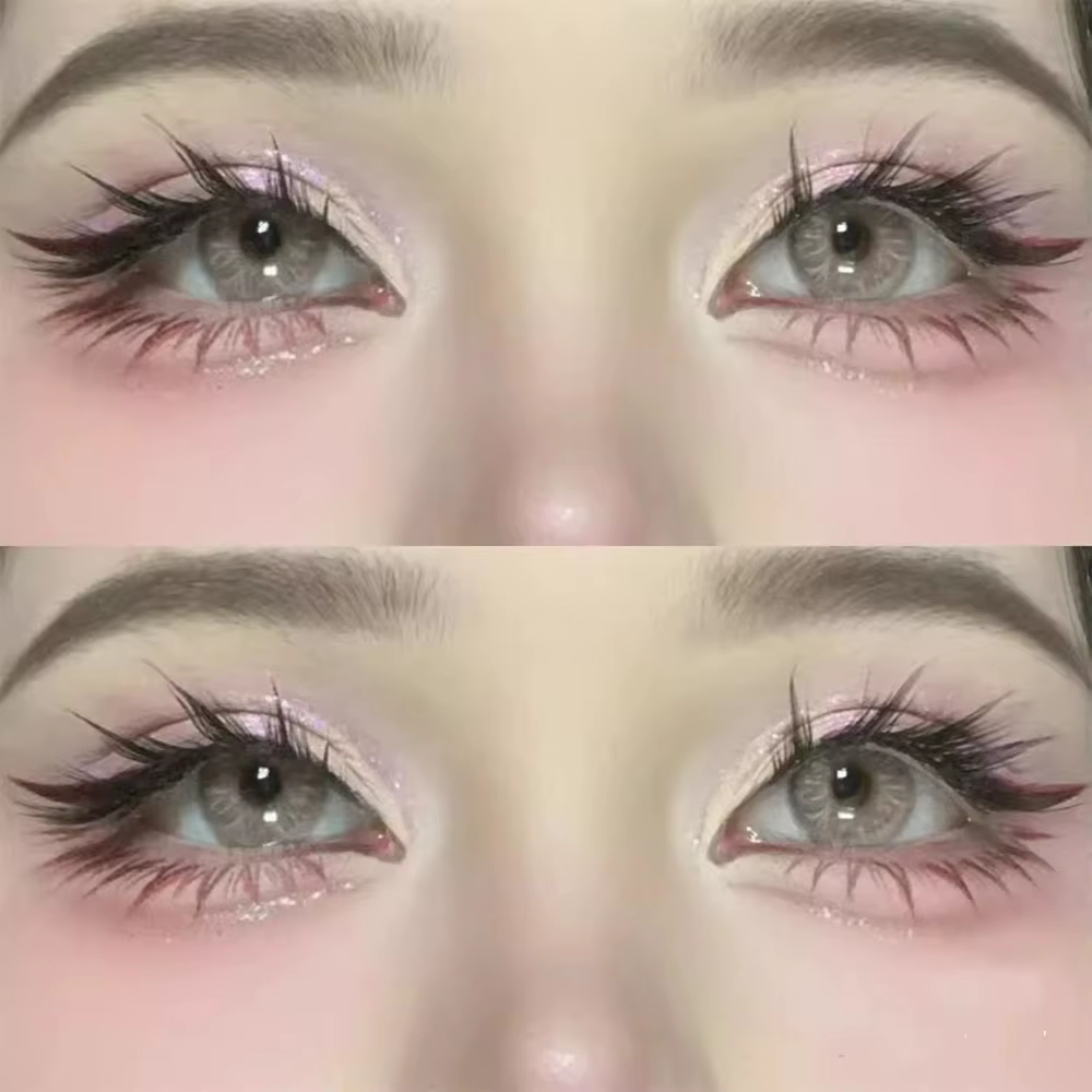 5 paires de faux cils effet œil de chat/renard 11-13mm 3D vaporeux d'apparence naturelle cils doux o
