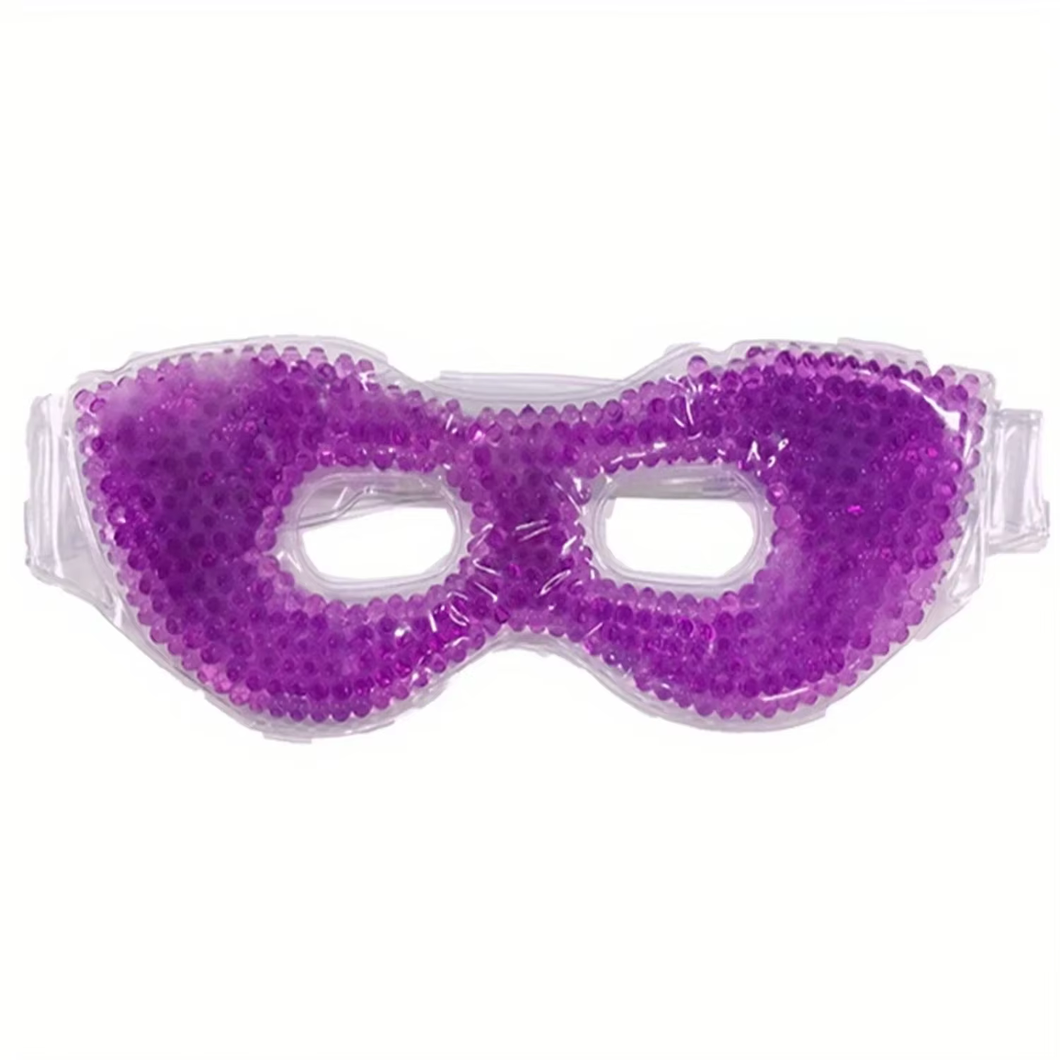 Masque pour les yeux en Gel rafraîchissant avec trous pour les yeux, thérapie chaude et froide, soin