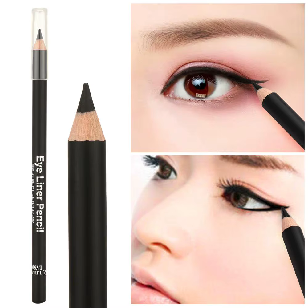 Crayon Eyeliner noir imperméable, outil de maquillage, cosmétique de mode, durable