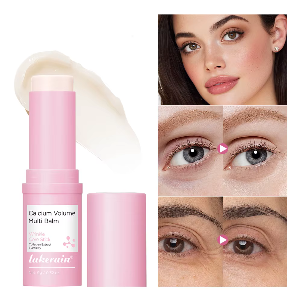 Baume pour les yeux au collagène de Calcium, vitamine D, raffermit les soins de la peau, Anti-âge, A