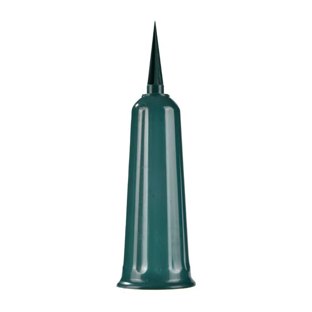 Vase de cimetière avec pointes, support de vase floral en plastique, pierre tombale, jardin, sol, ex