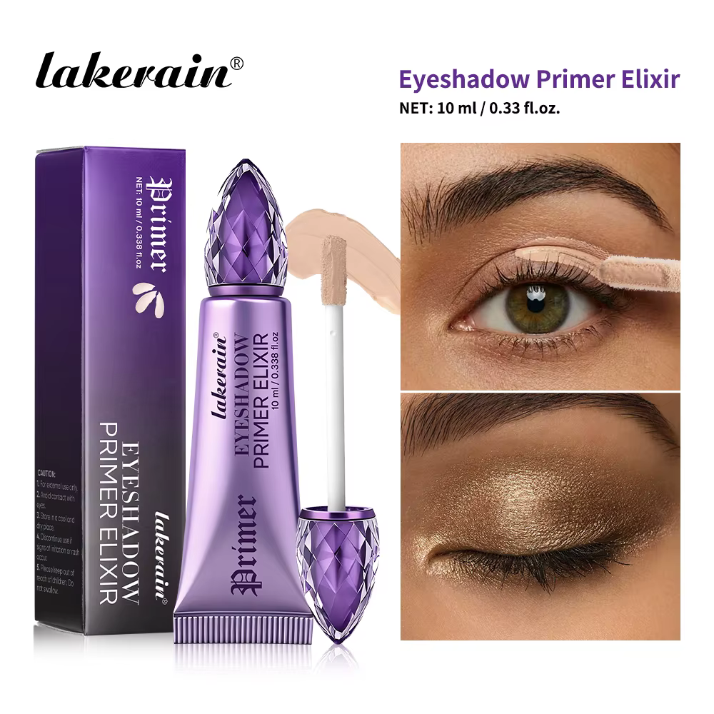 Base de Fard à Paupières Elixir – Développement de Couleur Uniforme, Tenue Longue Durée 8h, Résistan
