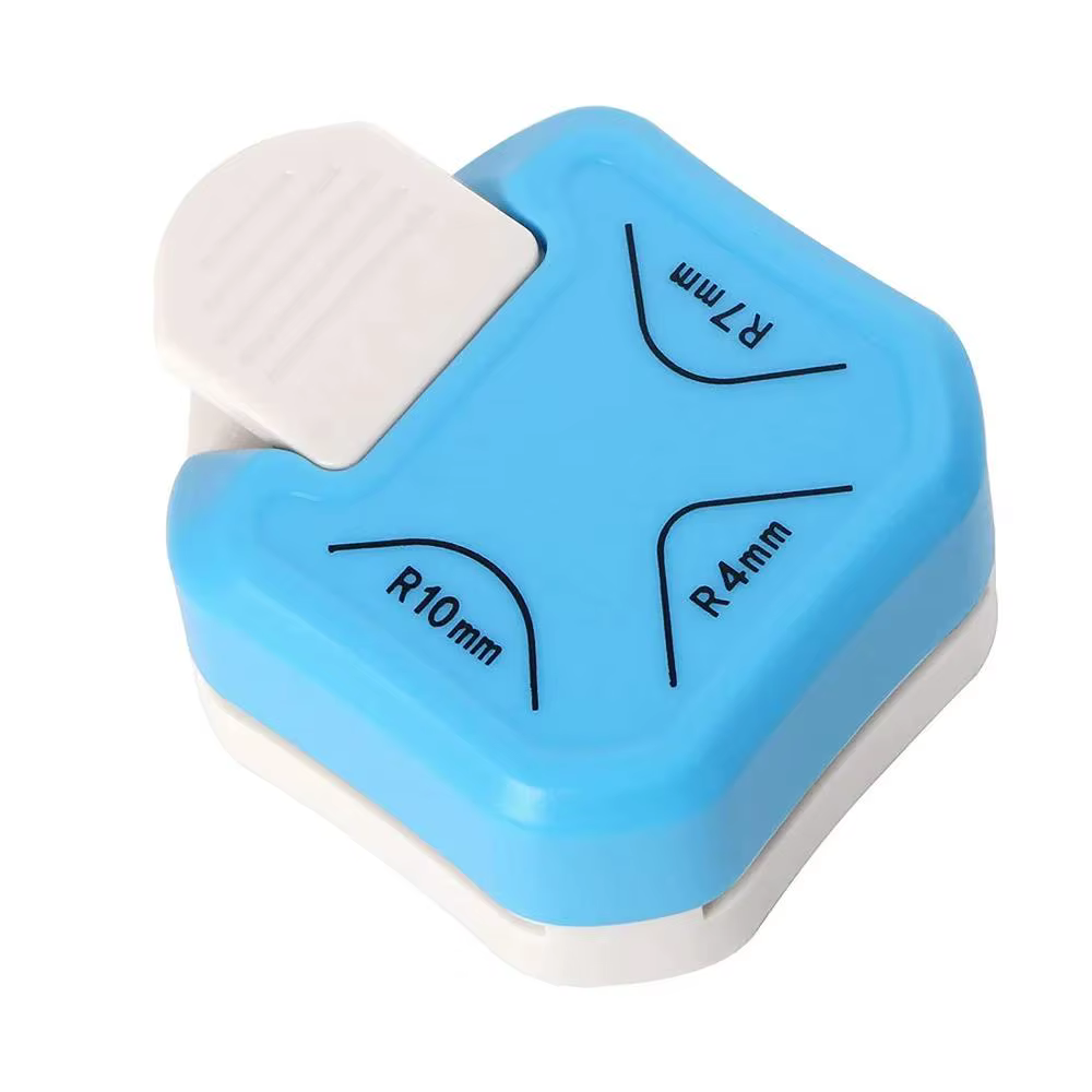 Mini-rondeur d'angle 3 en 1 R4/R7/R10 pour bricolage, scrapbooking, découpe de papier, cartes, photo