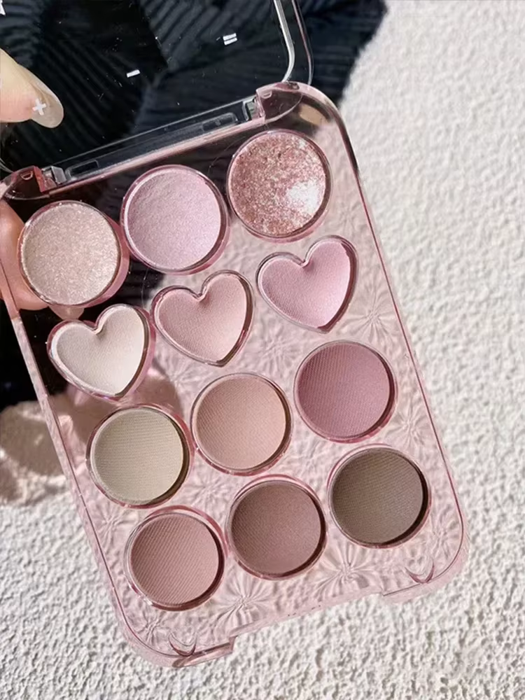 Colorgram – Palette de fards à paupières 12 couleurs, mat, nacré, longue durée, imperméable, beauté 
