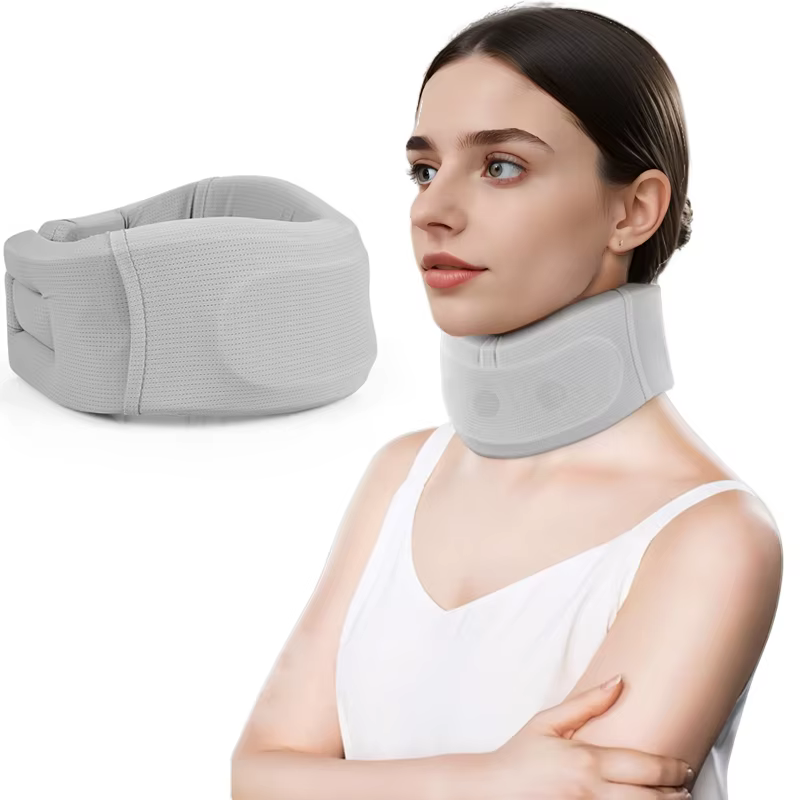 Attelle cervicale pour douleur et soutien du cou, attelle de soutien du cou, col cervical réglable a