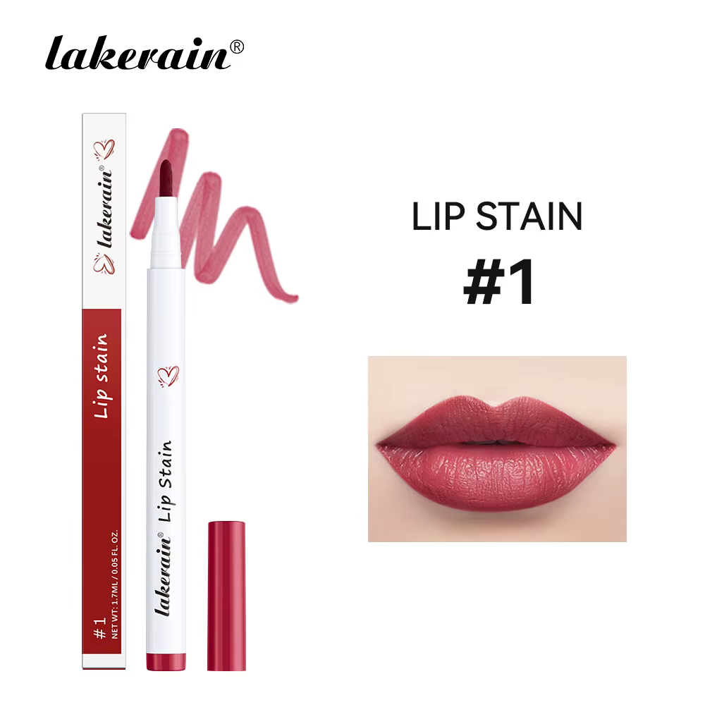 Stylo à lèvres liquide longue durée, imperméable, mat, rose, rouge, teinte de Contour, maquillage hy