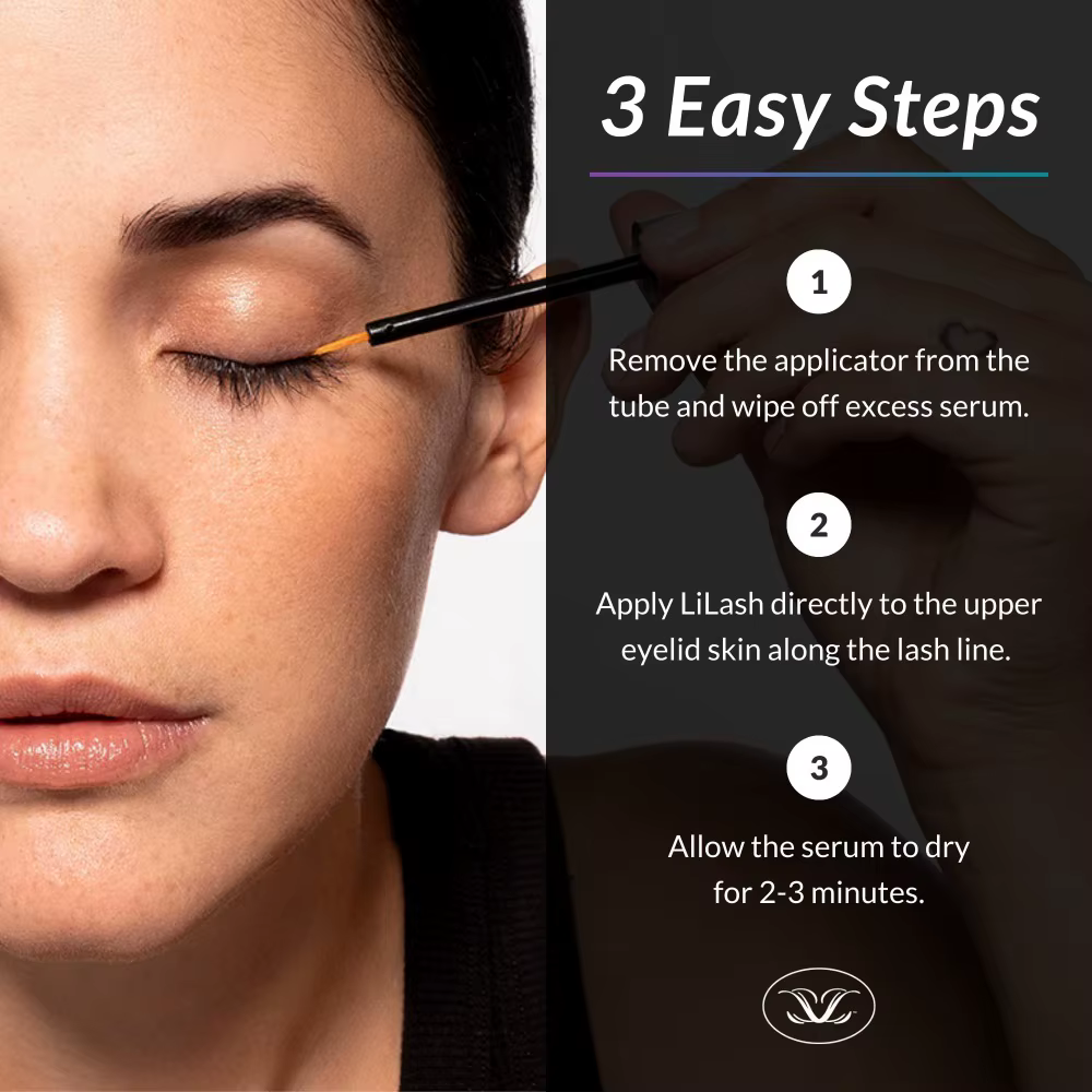 Sérum pour cils purifié LiLash Original pour cultiver des cils plus longs et plus complets rehausseu
