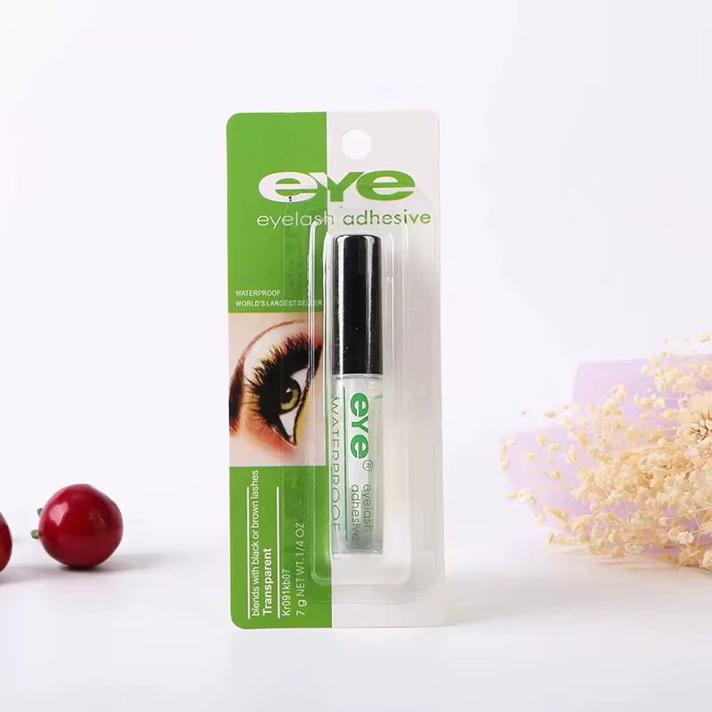 Colle pour faux cils transparente blanche et noire, imperméable, séchage rapide, longue durée, colle