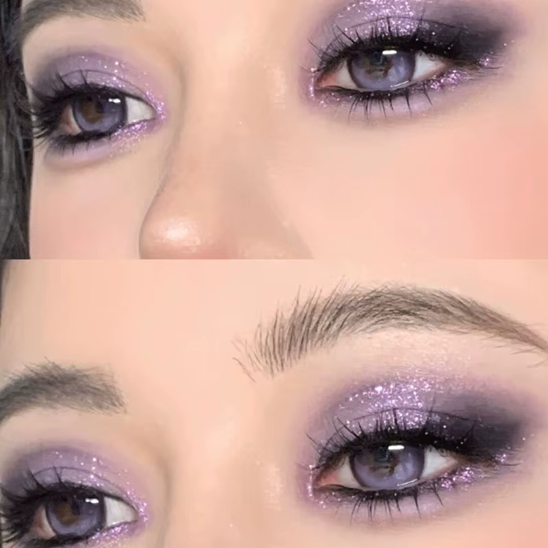 Palette Fards à Paupières Kaleidos 4 Couleurs Maquillage Yeux Mat Brillant Smokey Longue Tenue Facil