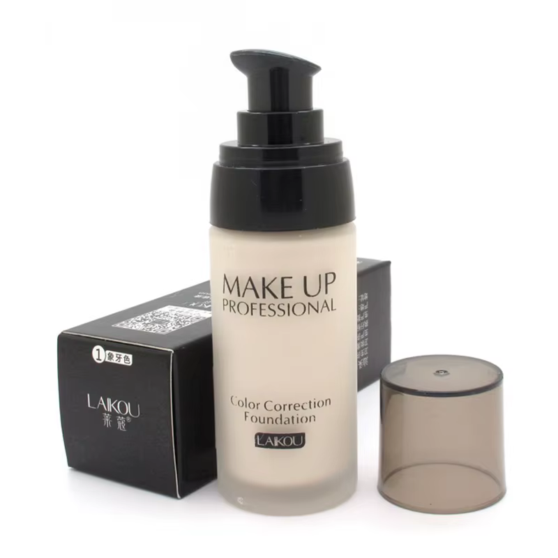 LAIKOU Base de maquillage visage fond de teint liquide BB crème correcteur hydratant contrôle de l'h