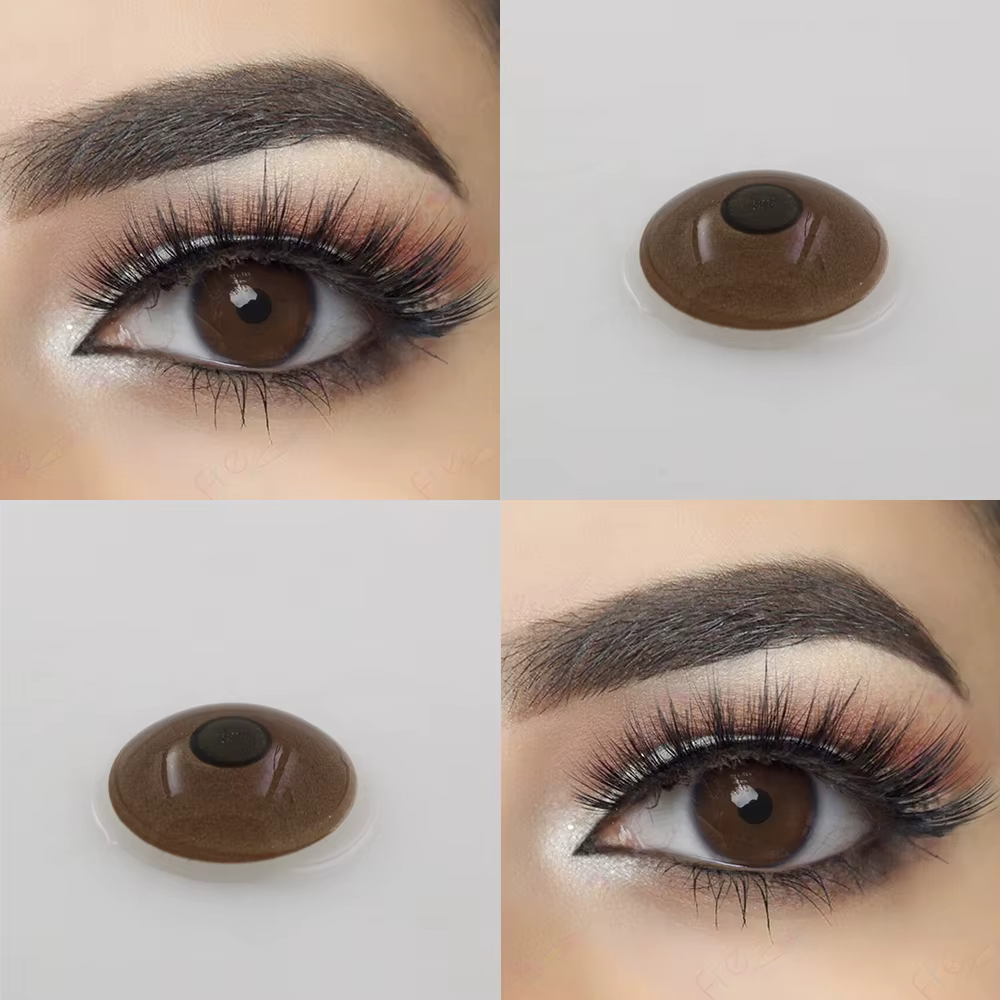 Lentilles de contact prothétiques Iris pour personnes souffrant de défauts oculaires