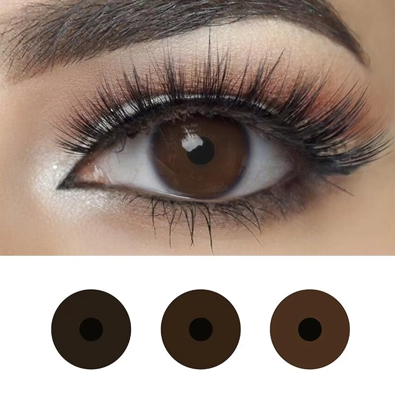 Lentilles de contact prothétiques Iris pour personnes souffrant de défauts oculaires