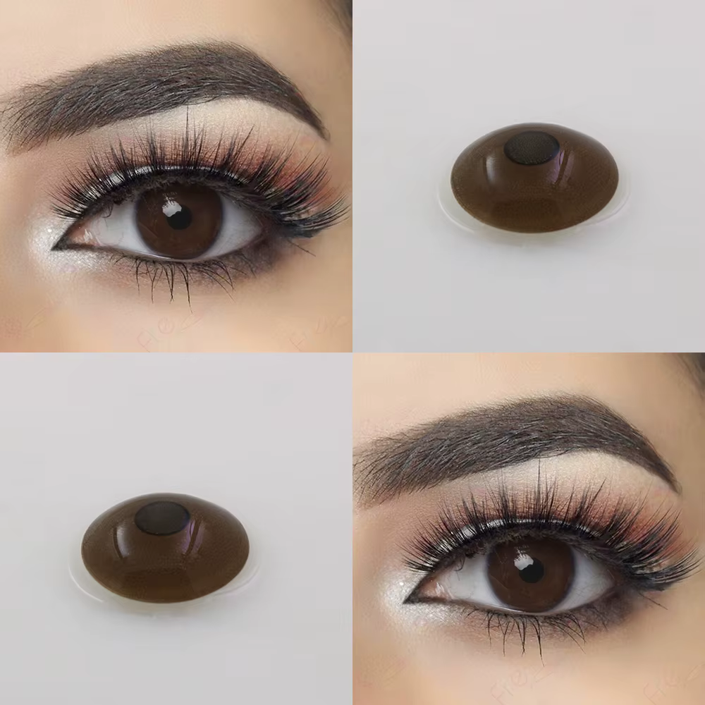 Lentilles de contact prothétiques Iris pour personnes souffrant de défauts oculaires