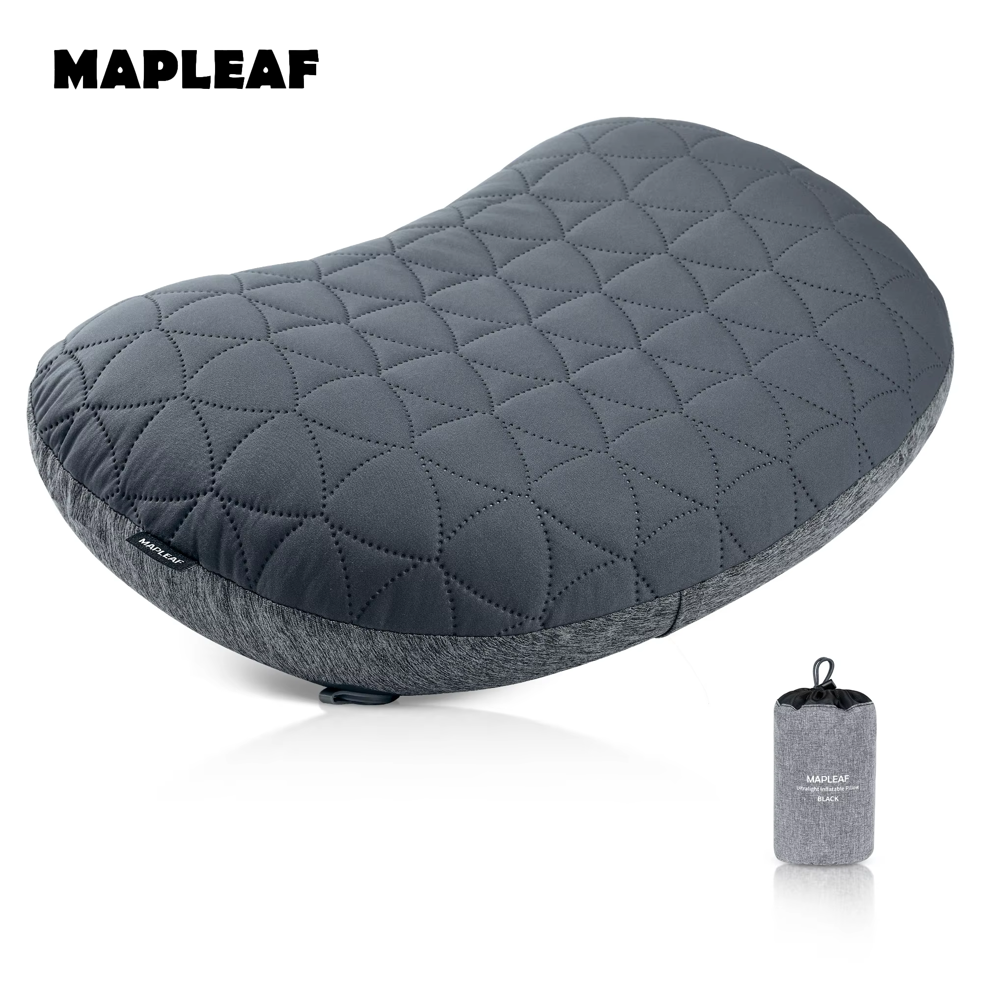 MAPLEAF oreiller de Camping gonflable ultraléger imperméable 10 cm oreiller d'air Camping oreiller de couchage gonflable randonnée oreiller d'air