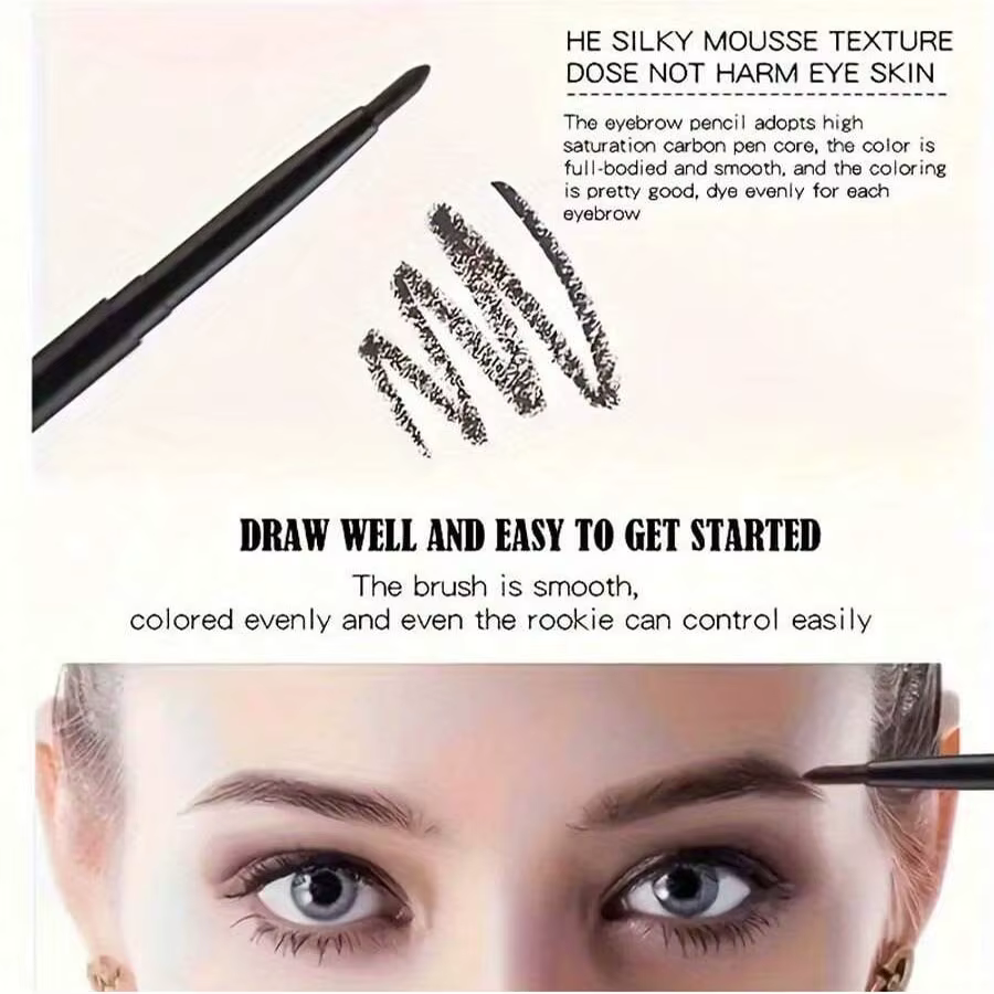 Crayons eyeliner noirs imperméables