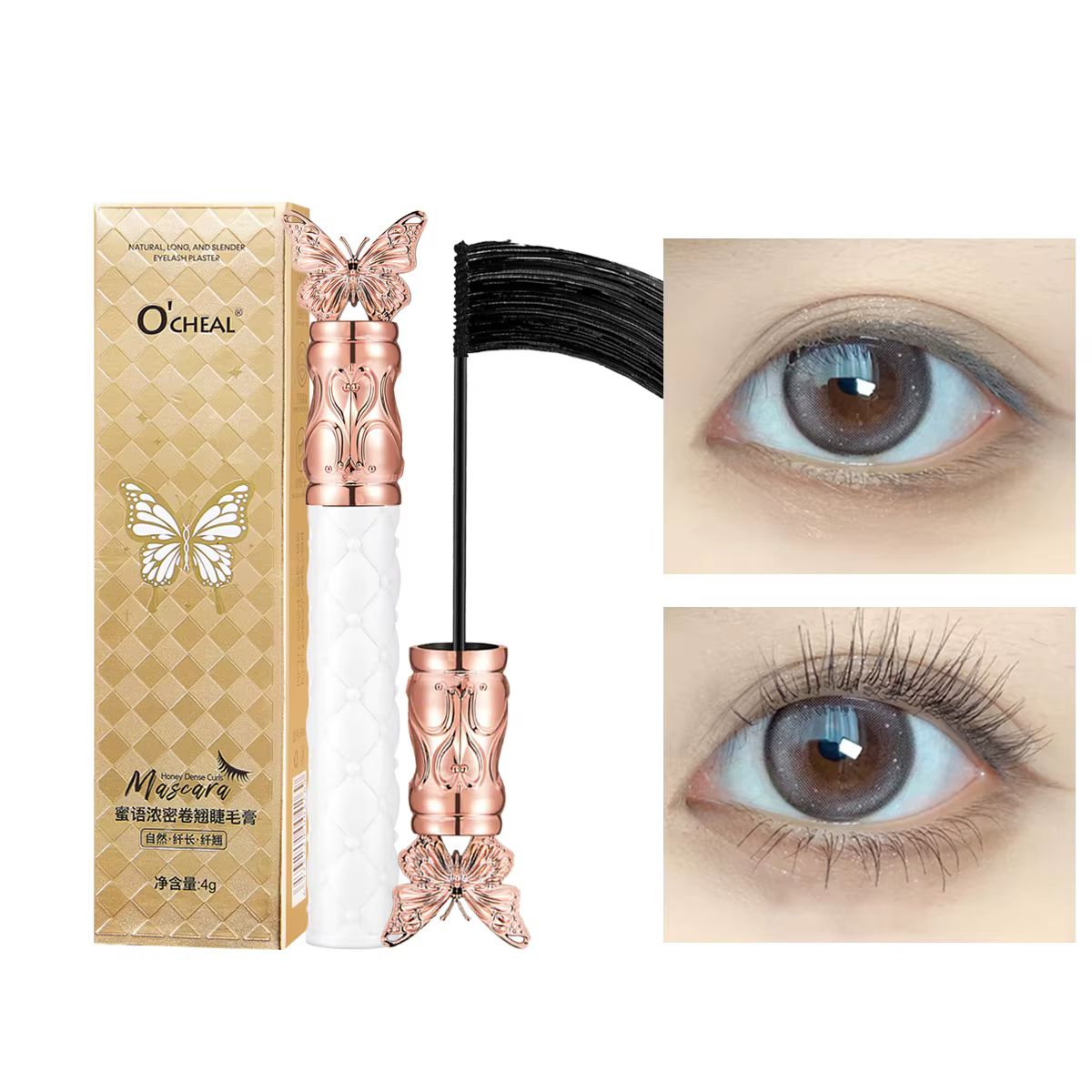 Ocheal – Mascara noir allonge les cils