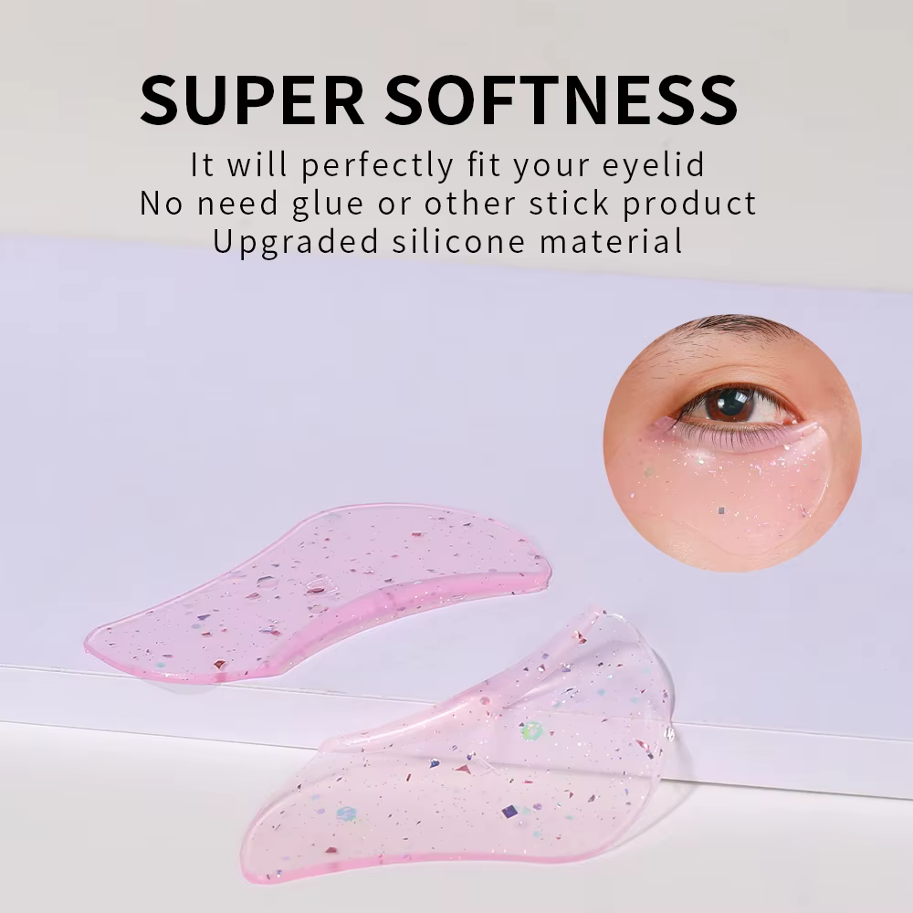 1 paire de coussinets de levage de cils inférieurs