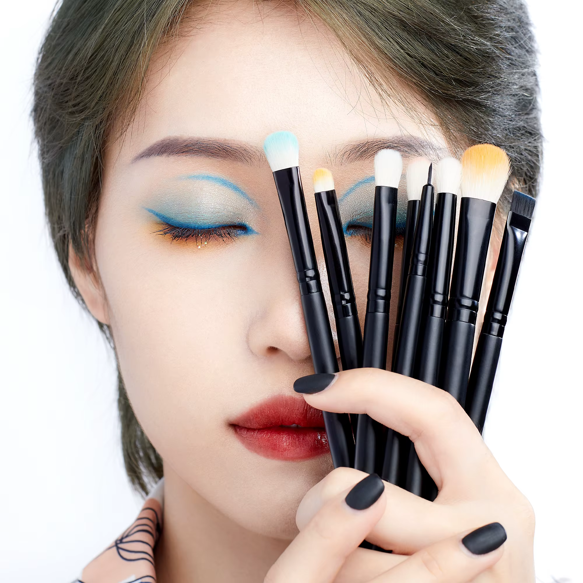 Jessup ensemble de pinceaux de maquillage pour les yeux