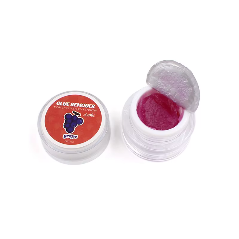 2019 FUNMIX nouveau 5g saveur de fruit Extension de cils crème dissolvant de colle pour outils de maquillage