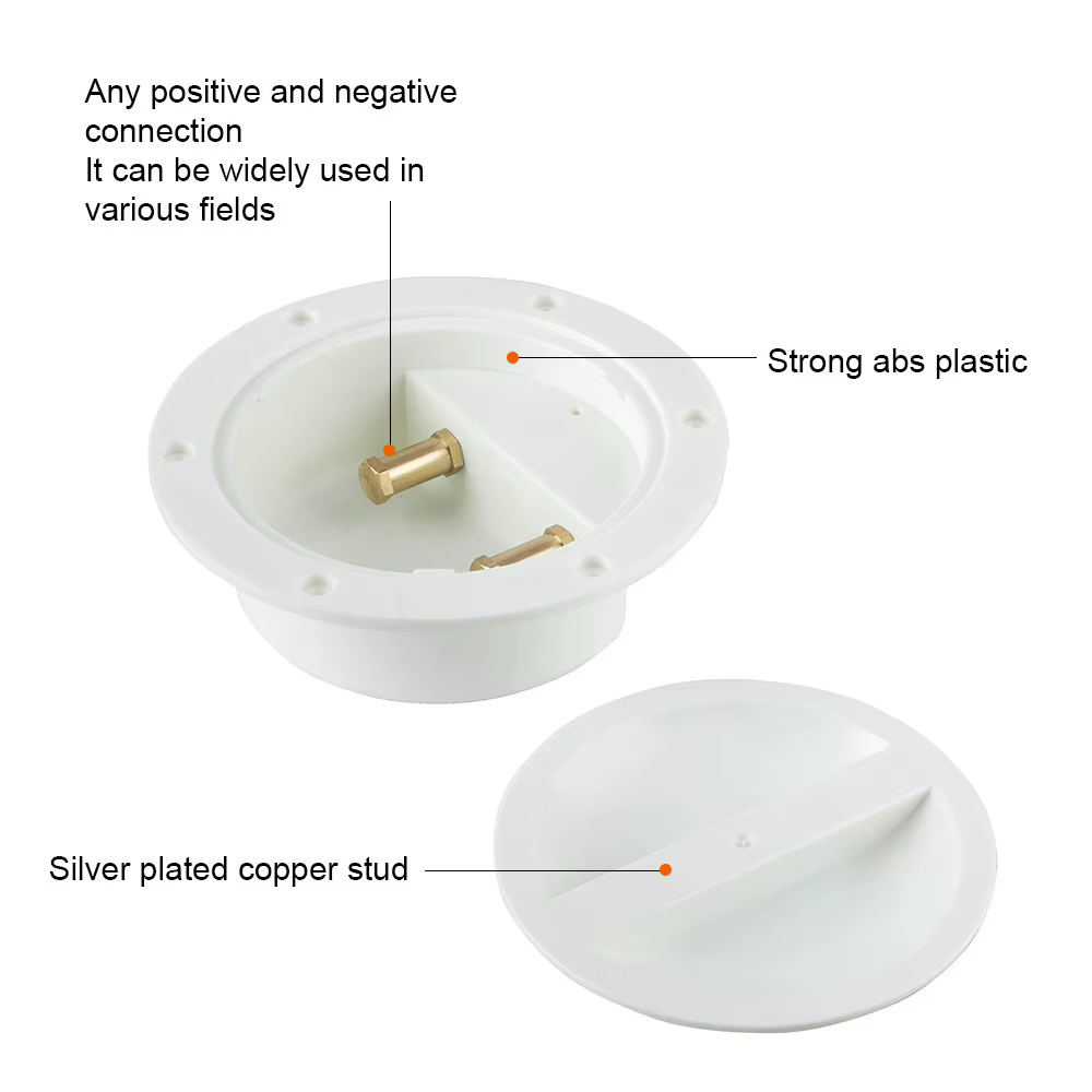 Moulinet électrique universel pour pêche en mer, Base d'alimentation, bateau marin, pêche en mer, blanc, anti-poussière, boîte de jonction étanche