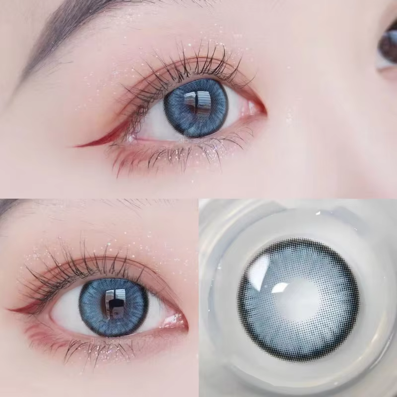 Bio-essence 1 paire de lentilles de Contact de couleur pour les yeux