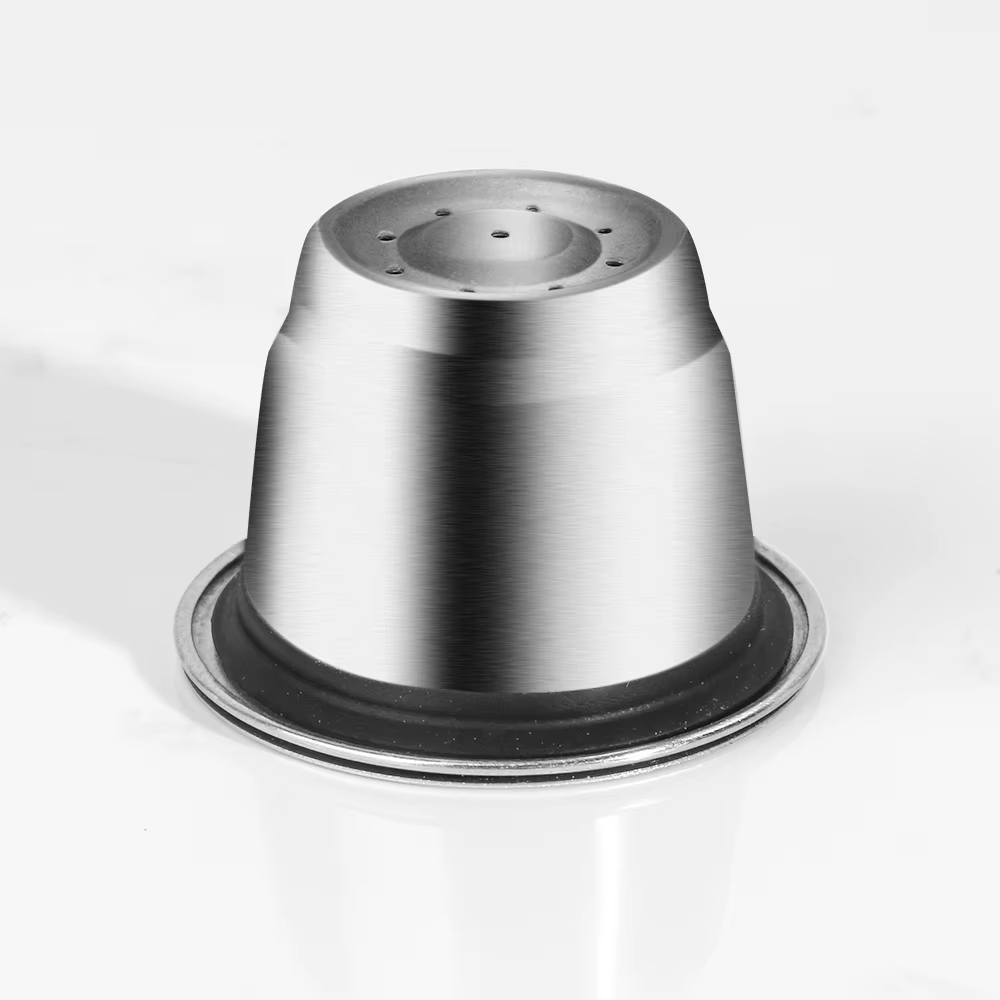 Capsule pour Nespresso réutilisable Inox, rechargeable, crème, filtre à café réutilisable, Nespresso Essenza Mini