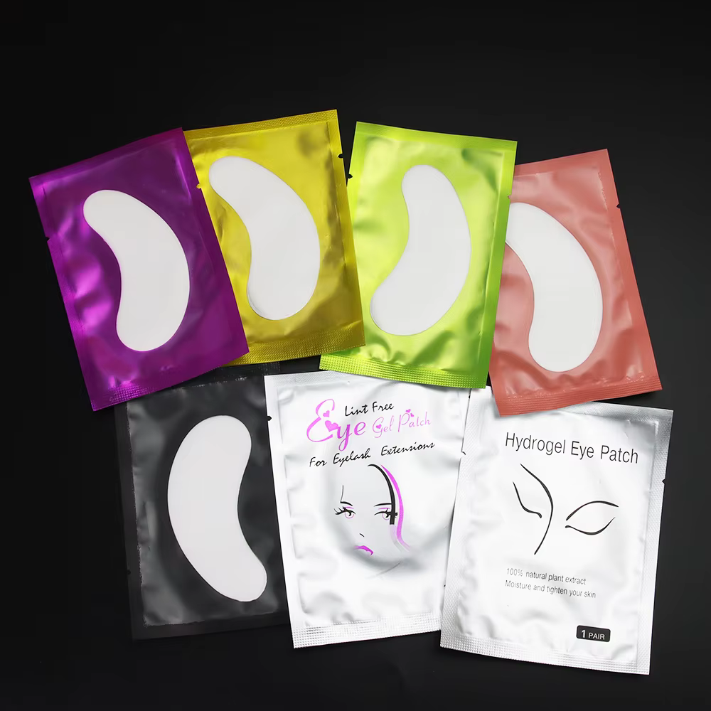 ANNAFRIS 50 paires de patchs en papier pour Extension de cils sous les coussinets pour les yeux tampon d'isolation