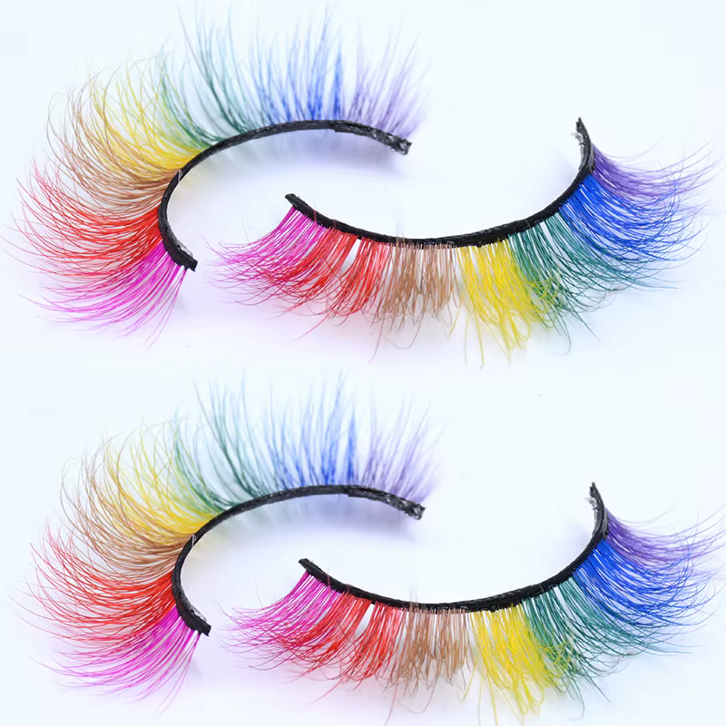 OKAYLASH – faux cils arc-en-ciel