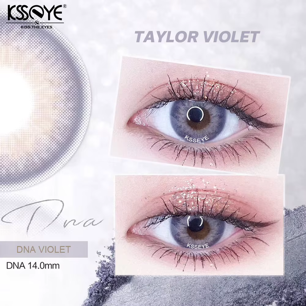 Himalaya Taylor-Lentilles de Contact Colorées Naturelles