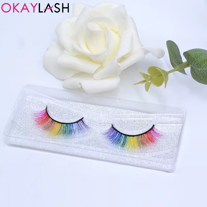 OKAYLASH – faux cils arc-en-ciel