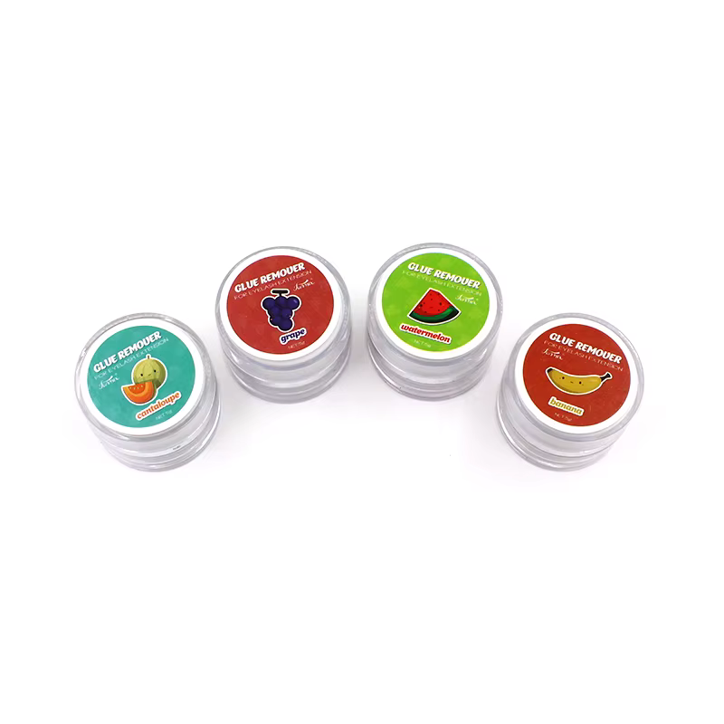 2019 FUNMIX nouveau 5g saveur de fruit Extension de cils crème dissolvant de colle pour outils de maquillage