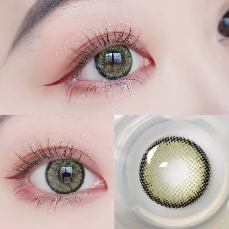 Bio-essence 1 paire de lentilles de Contact de couleur pour les yeux