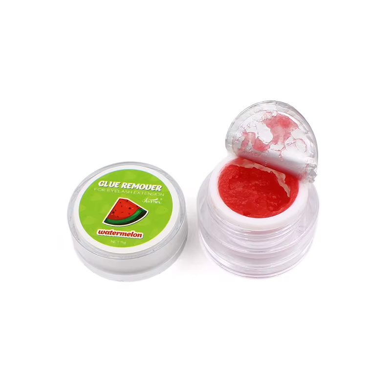 2019 FUNMIX nouveau 5g saveur de fruit Extension de cils crème dissolvant de colle pour outils de maquillage