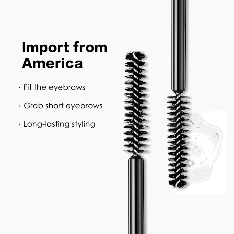 Gel transparent imperméable pour les sourcils