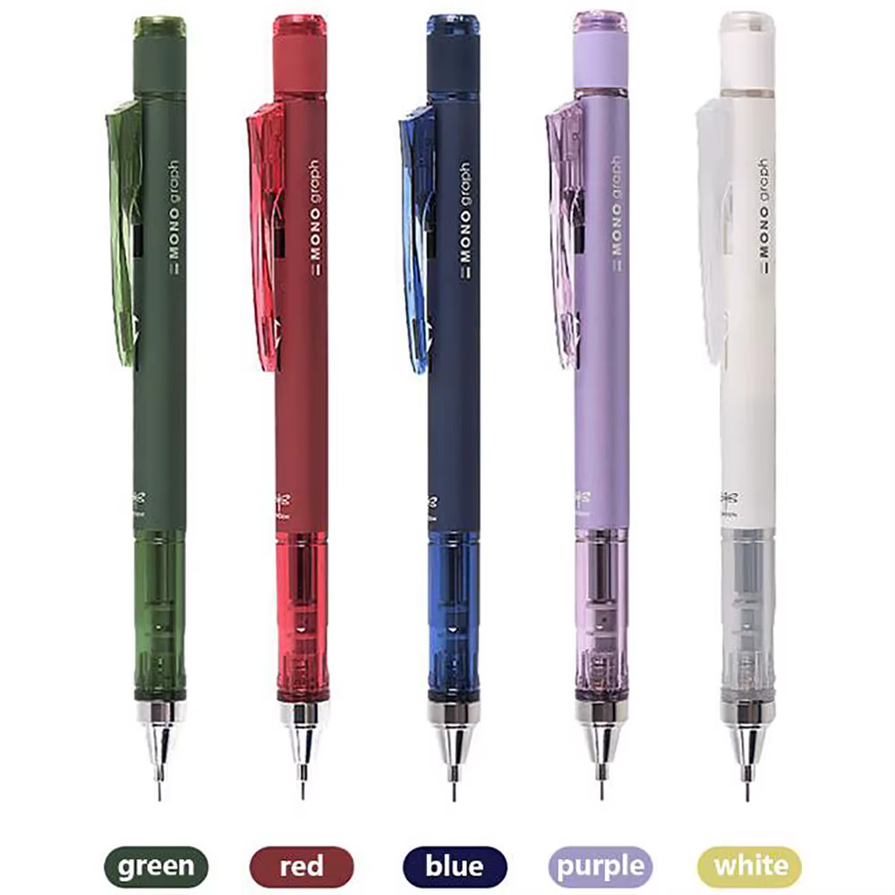 Tombow-Crayon Mécanique Rétro de 0.5mm, Édition Limitée, Centre de Gravité Bas, pour Dessin et Peinture, pour Étudiant