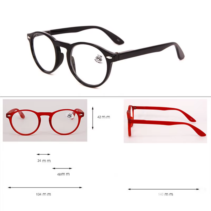 UVLAIK lunettes de lecture optiques rondes hommes femmes mode bleu noir lunettes cadre Vintage ultraléger lunettes de Prescription