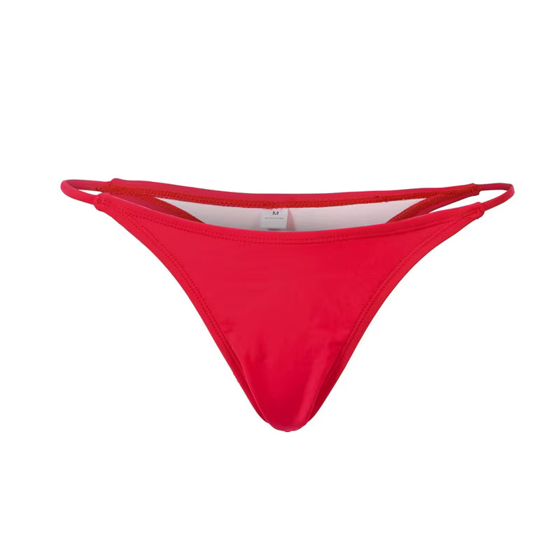 Maillot de bain string brésilien pour femme, culotte bikini, liens latéraux astronomiques, culotte string, coupe classique, short de bain, 2024