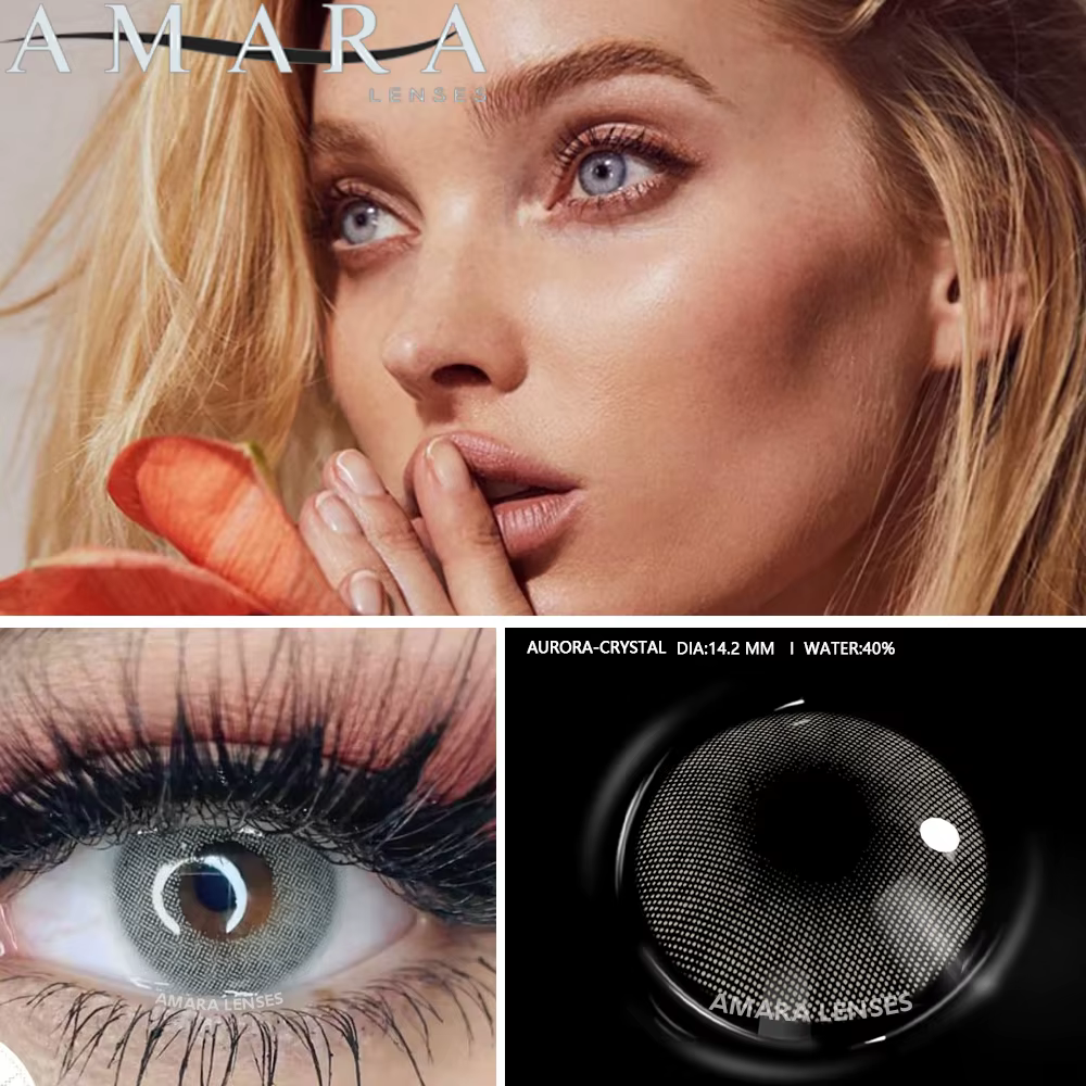 AMARA 1 paire de lentilles de Contact de couleur pour les yeux