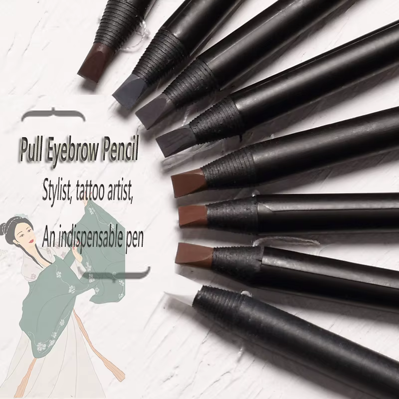 Crayon à sourcils marron imperméable de haute qualité professionnel femme pas cher rehausseur